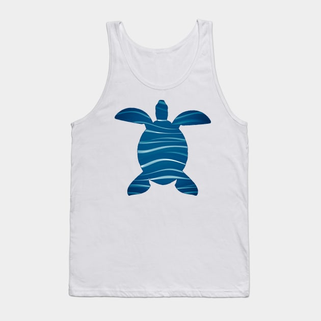 Turtle - Water Tank Top by CANJ72